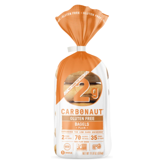 Carbonaut Bagels Plain Bagels GF 11.8oz