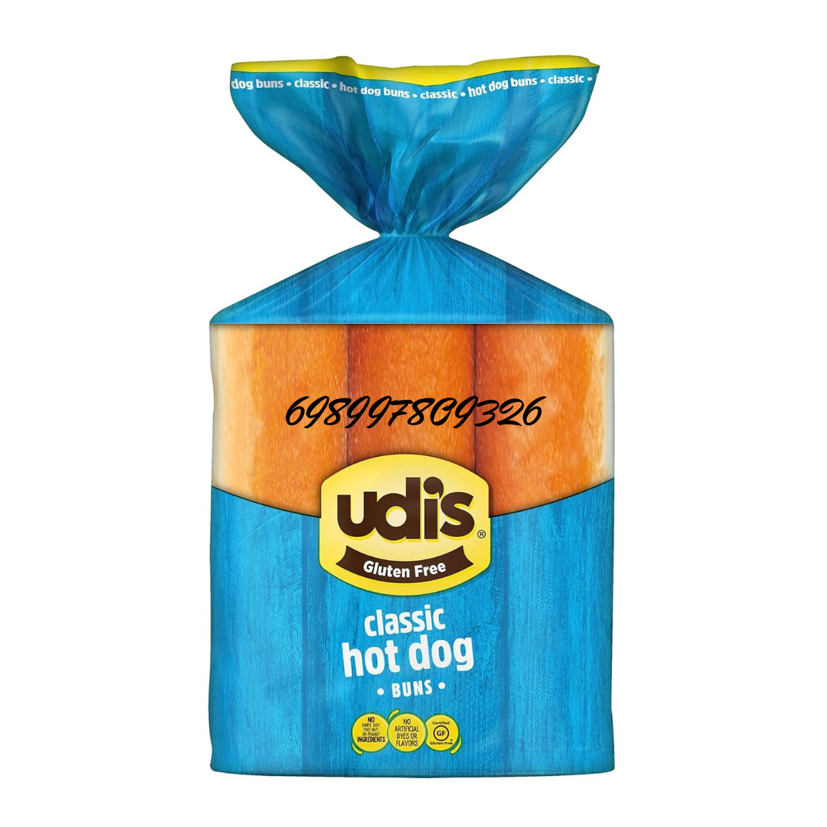 Udis Bread Hot Dog Classic GF 14.3oz
