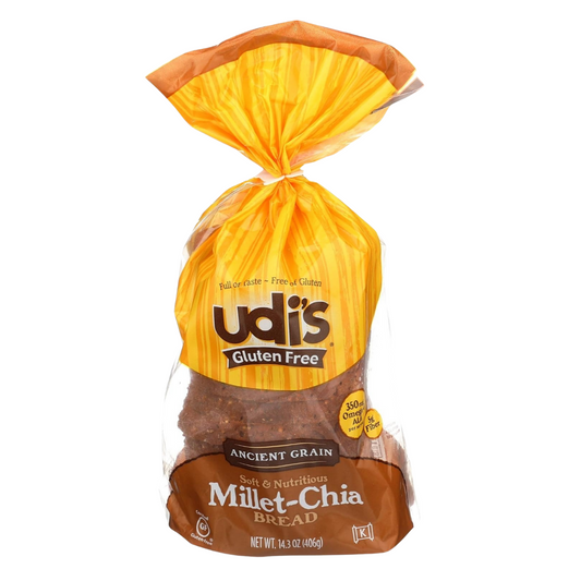 Udis Bread Millet Chia GF 14.3oz