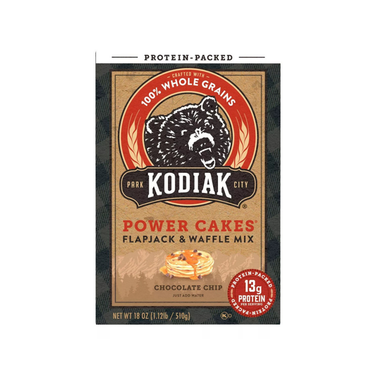 Kodiak Protein-Packed Flapjack & Waffle Mix Chocolate Chip 18oz