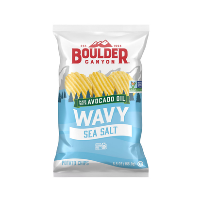 Boulder Canyon Wavy Potato Chips 5.5oz