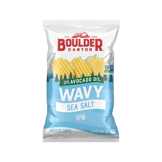 Boulder Canyon Wavy Potato Chips 5.5oz