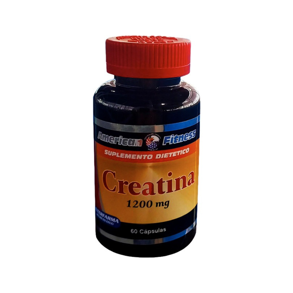 American Fitness Creatina 1200mg 60c