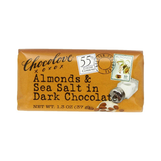 Chocolove Dark Chocolate Almond Salt 1.3oz
