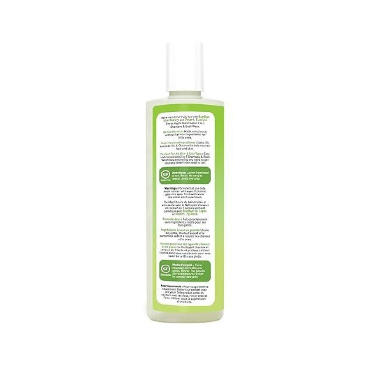 Desert Essence Kids 2-in-1 Shampoo Body Wash GF 12.0 fl oz