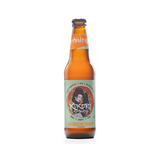 KOKORO Kombucha Ginger Mango