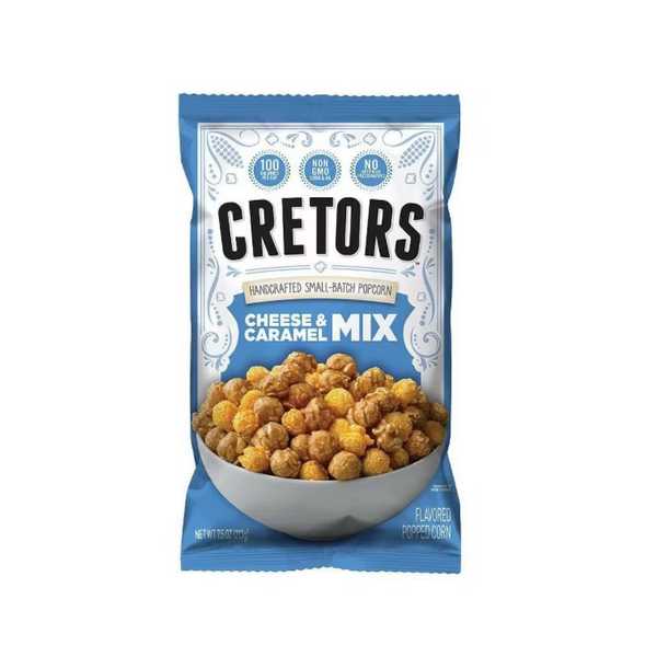 G.H. Cretors Cheese & Caramel Popcorn Mix 7.5oz – Orgánica Store