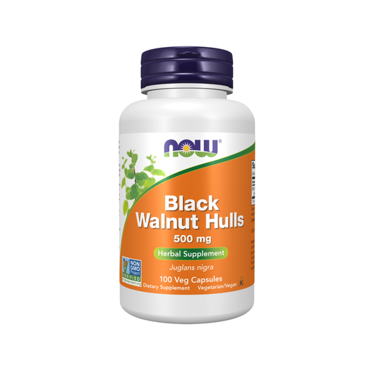 NOW Black Walnut Hulls 500 mg 100c