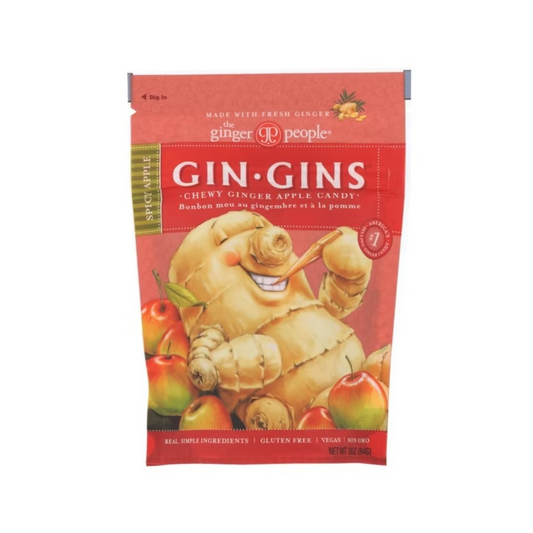 Ginger People Chews Apple Spicy 3oz
