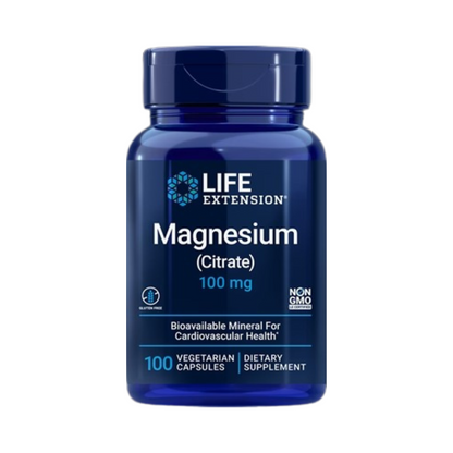Life Extension Magnesium Citrate 100 mg 100c