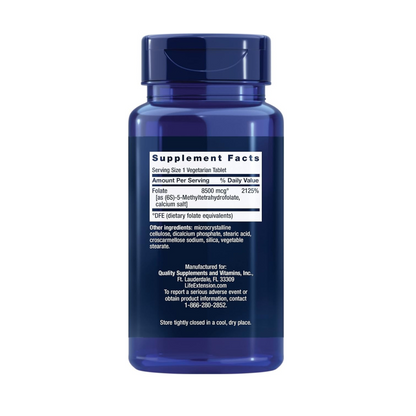 Life Extension High Potency Optimized Folate 30c