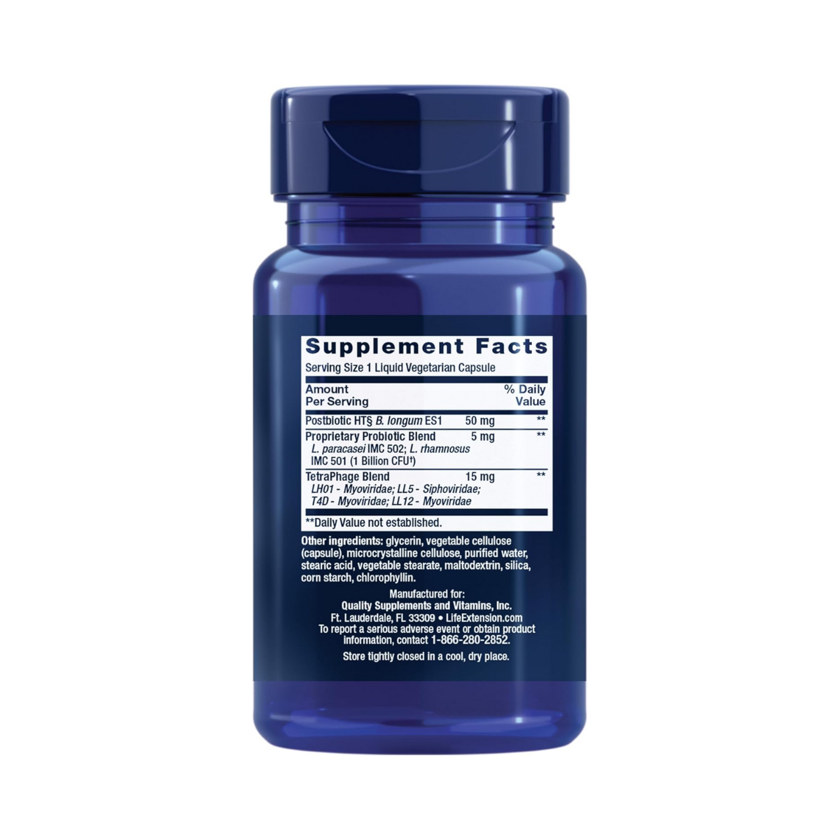 Life Extension FLORASSIST GI with Phage Technology 30c