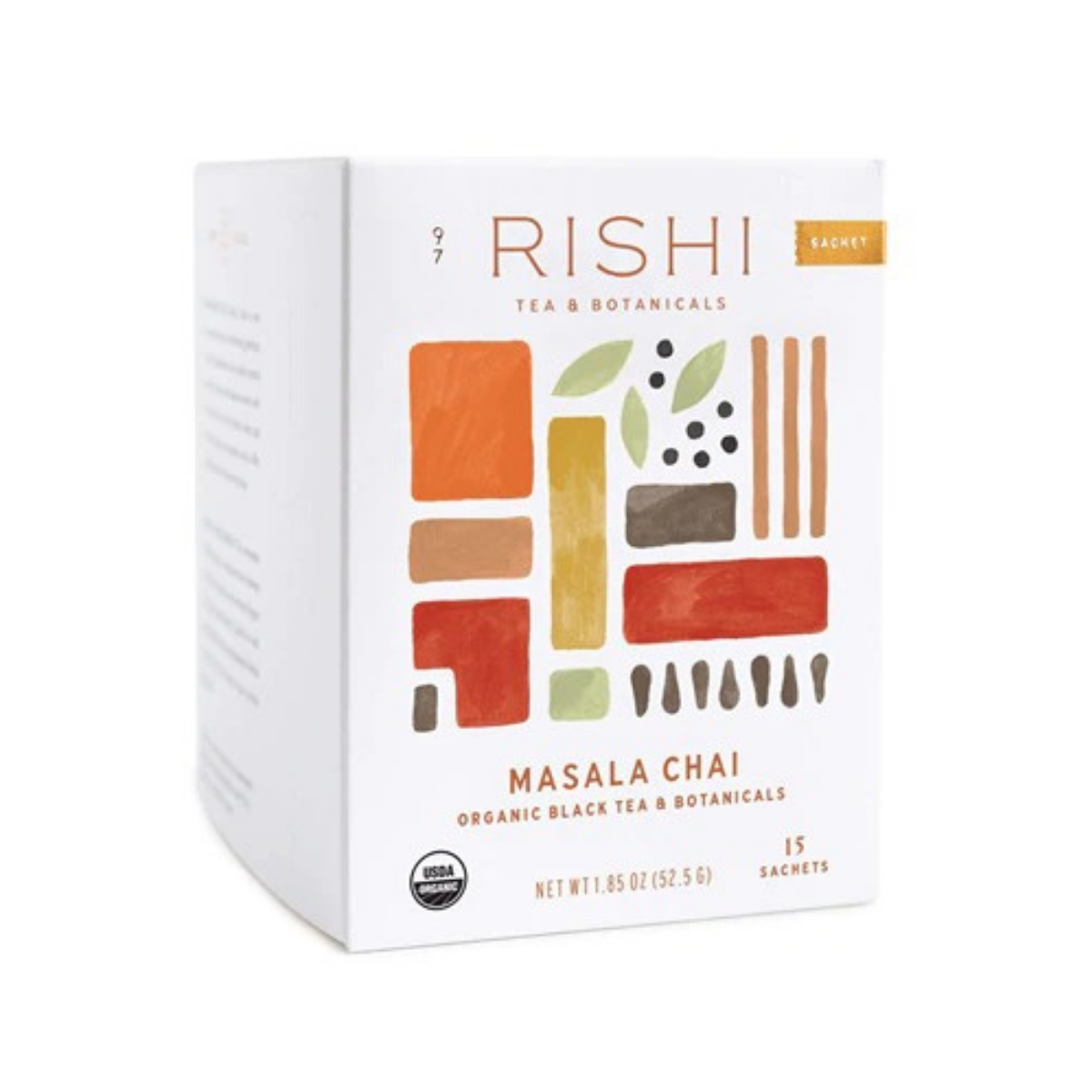 Rishi Tea Organic Black Tea Masala Chai 15c – Orgánica Store Panamá