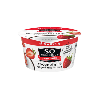 So Delicious Coconutmilk Yogurt Strawberry with Elderberry 5.3oz