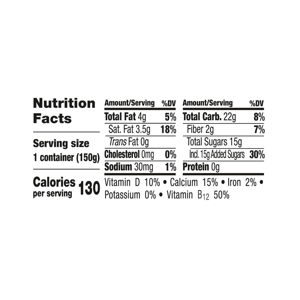 So Delicious Yogurt Alternative Vanilla Coconutmilk 5.3oz