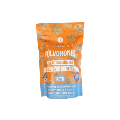 Healthy Brand Polvorones Keto y Veganos 200 g