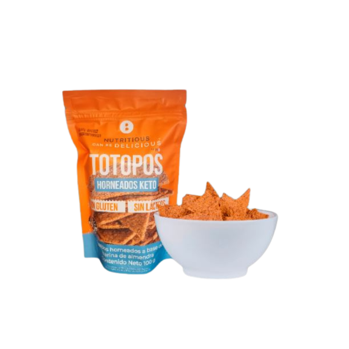 Healthy Brand Totopos Horneados Keto 100 g