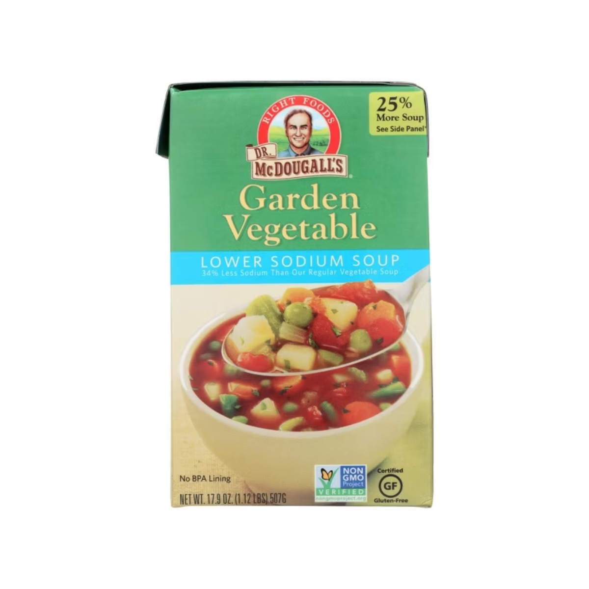 Dr. McDougall's Garden Vegetable Lower Sodium Soup 17.9oz