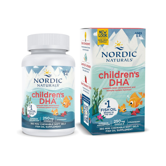 Nordic Children’s DHA 250mg Strawberry 90c
