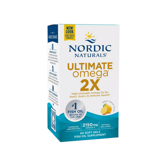 Nordic Naturals Ultimate Omega 2x Softgels 60c