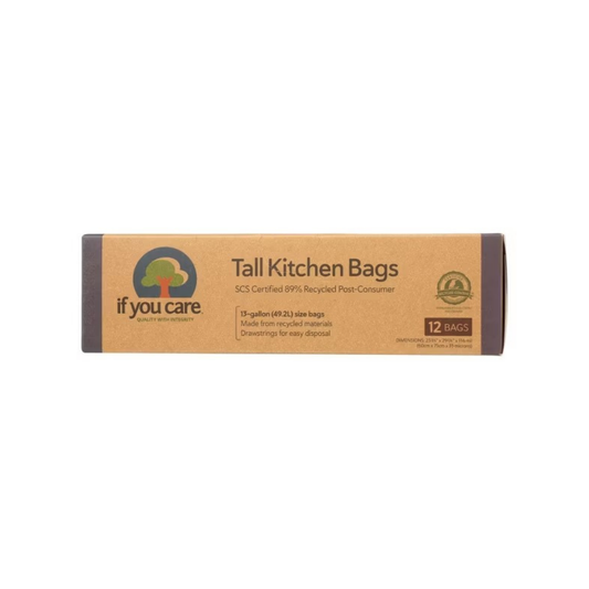 If You Care Tall Kitchen Trash Bag 12c