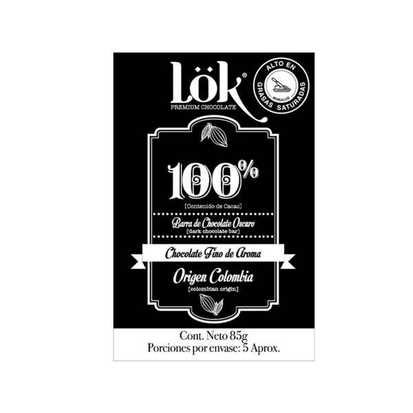 『PUNKIE CHOCOLAT』 No.1 Barra De Chocolate Enlinea 60% Cacao 50 G