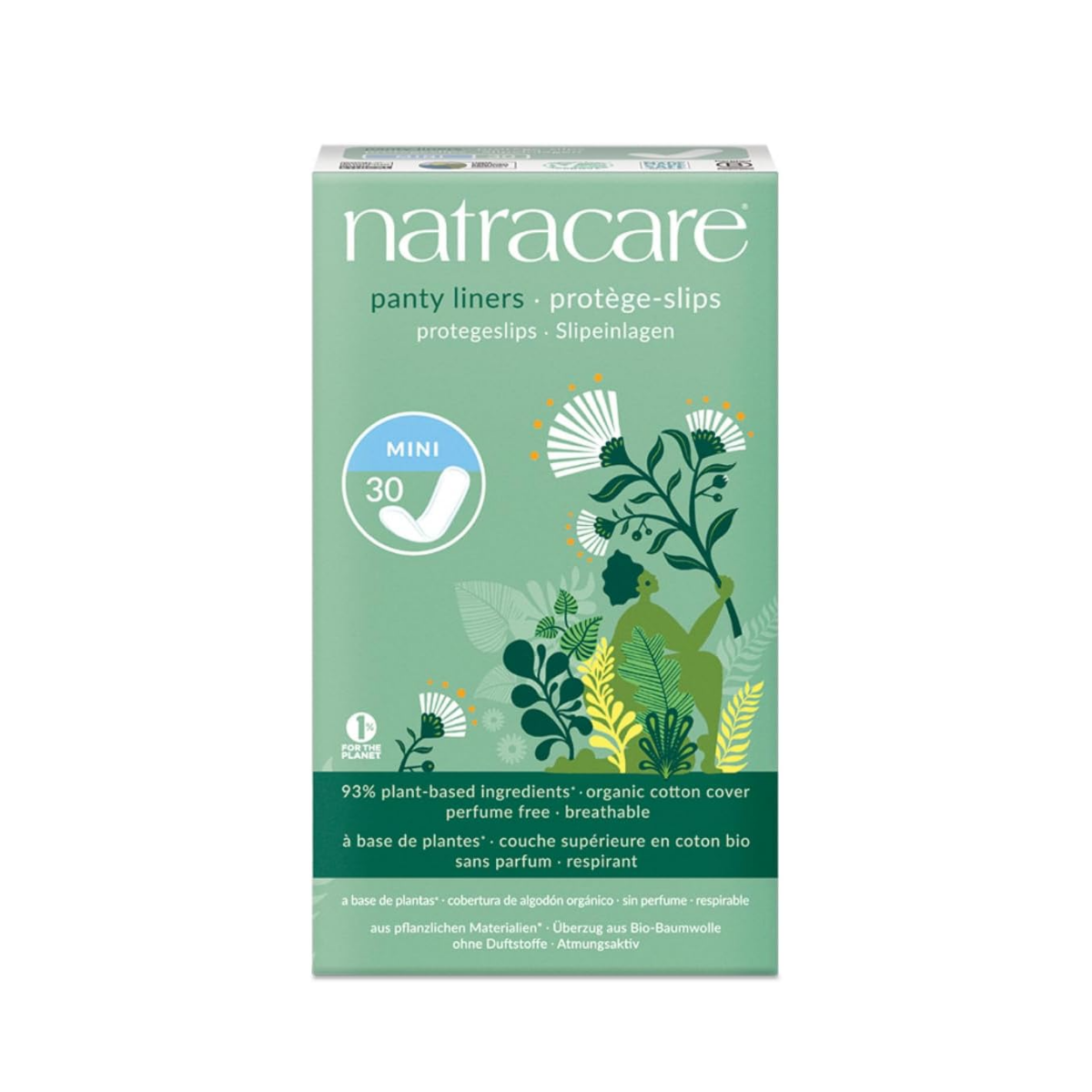 NATRACARE Pantyliner Mini 30c