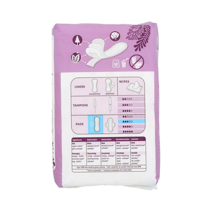 Natracare Organic Cotton Maxi Pads Super 12c