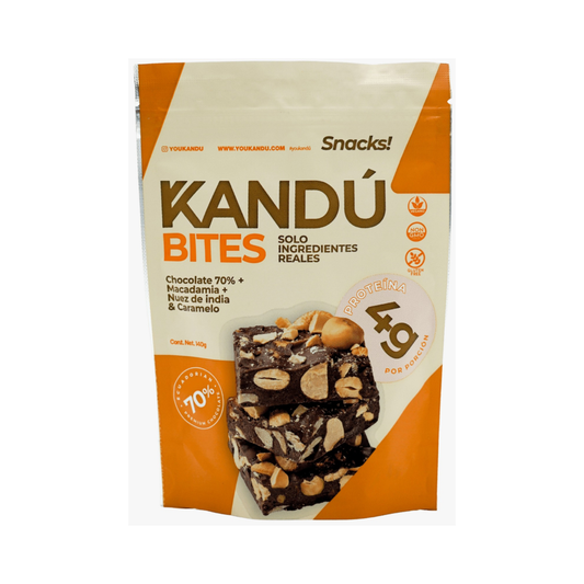 KANDU Bites De Chocolate Macadamia