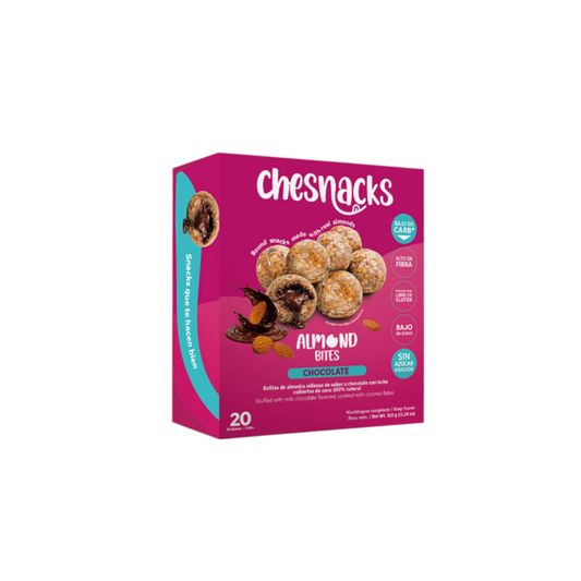 Chesnacks Snack Bites Almendra Chocolate