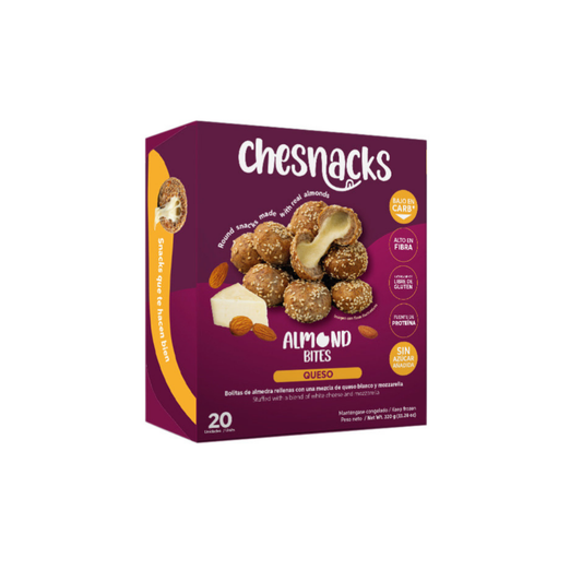 Chesnacks Snack Bites Almendra Queso
