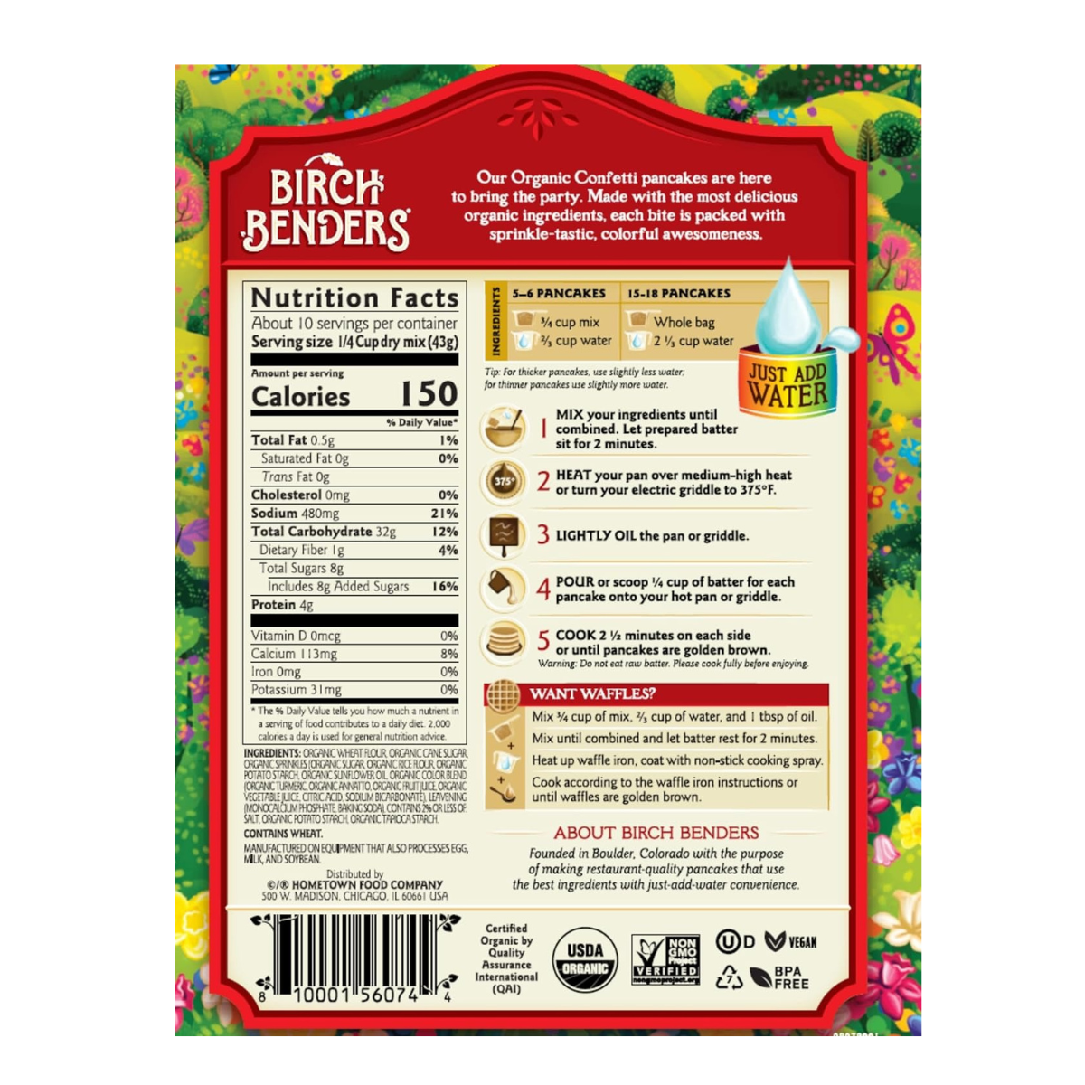 Birch Benders Pancake & Waffle Mix14oz