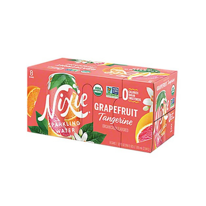 Nixie Organic Sparkling Water Grapefruit Tangerine 8c