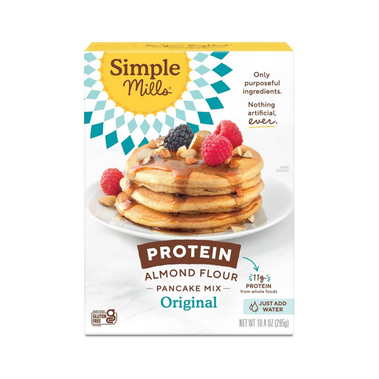 Simple Mills Just-Add-Water Original Protein Almond Flour Pancake Mix 10.4oz