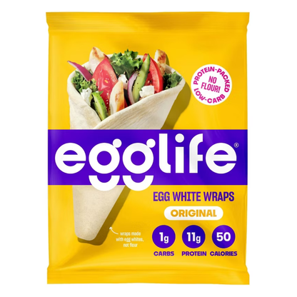 Egglife Original Egg White Wraps GF 6c