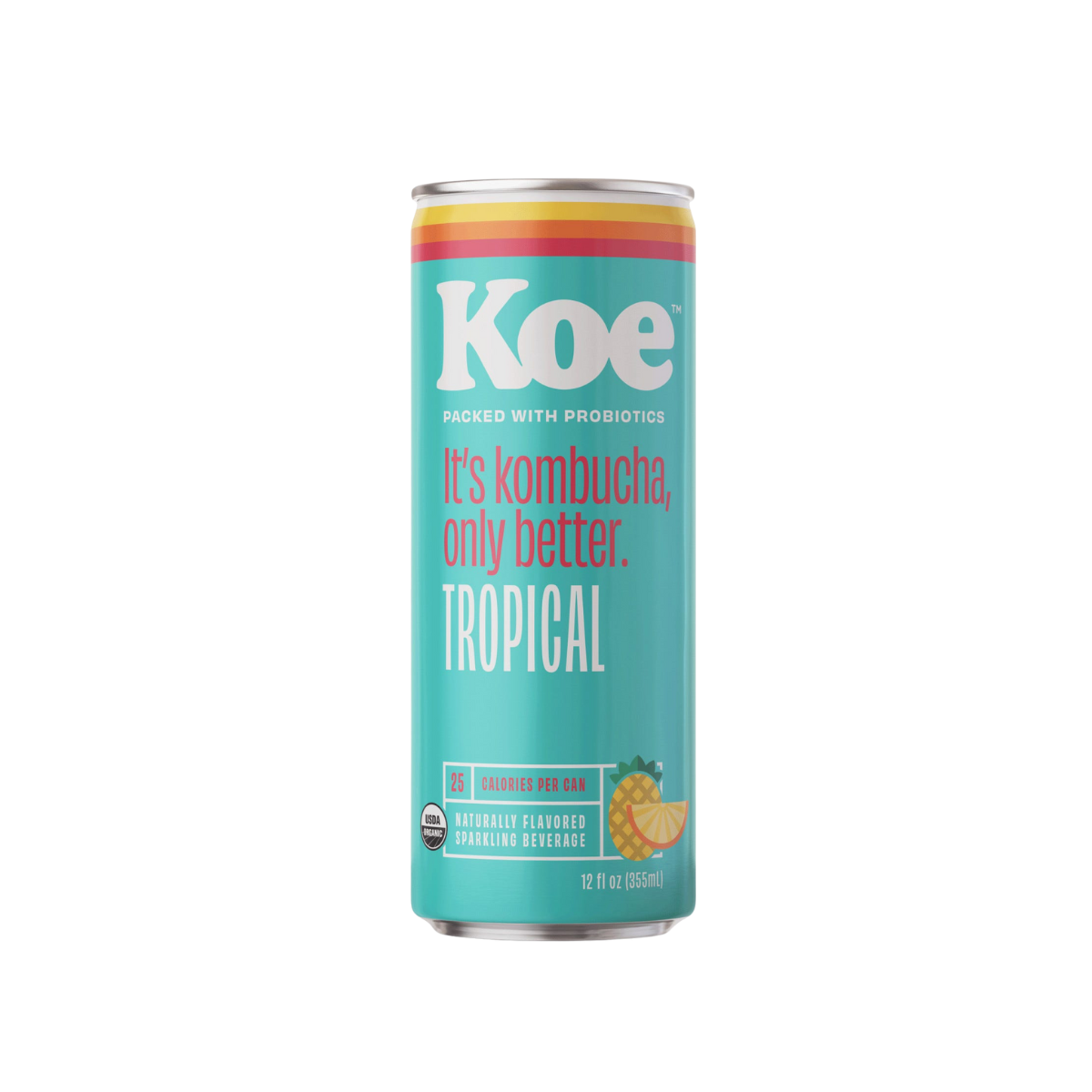 Koe Kombucha Tropical OG 12oz