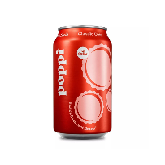 Poppi Classic Cola Beverage 12 fl oz