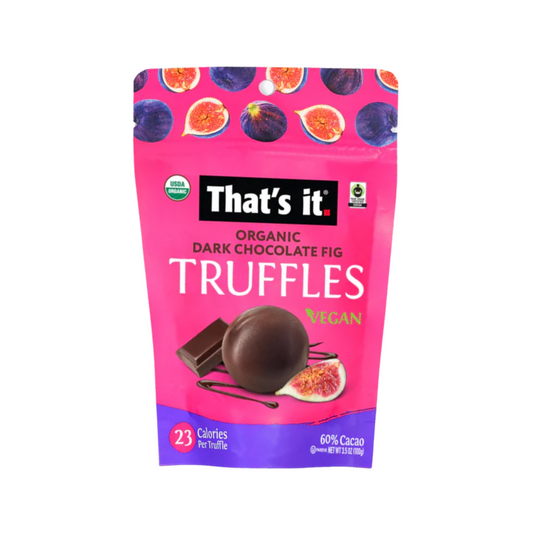 That´s it Organic Dark Chocolate Fig Truffles 3.5oz