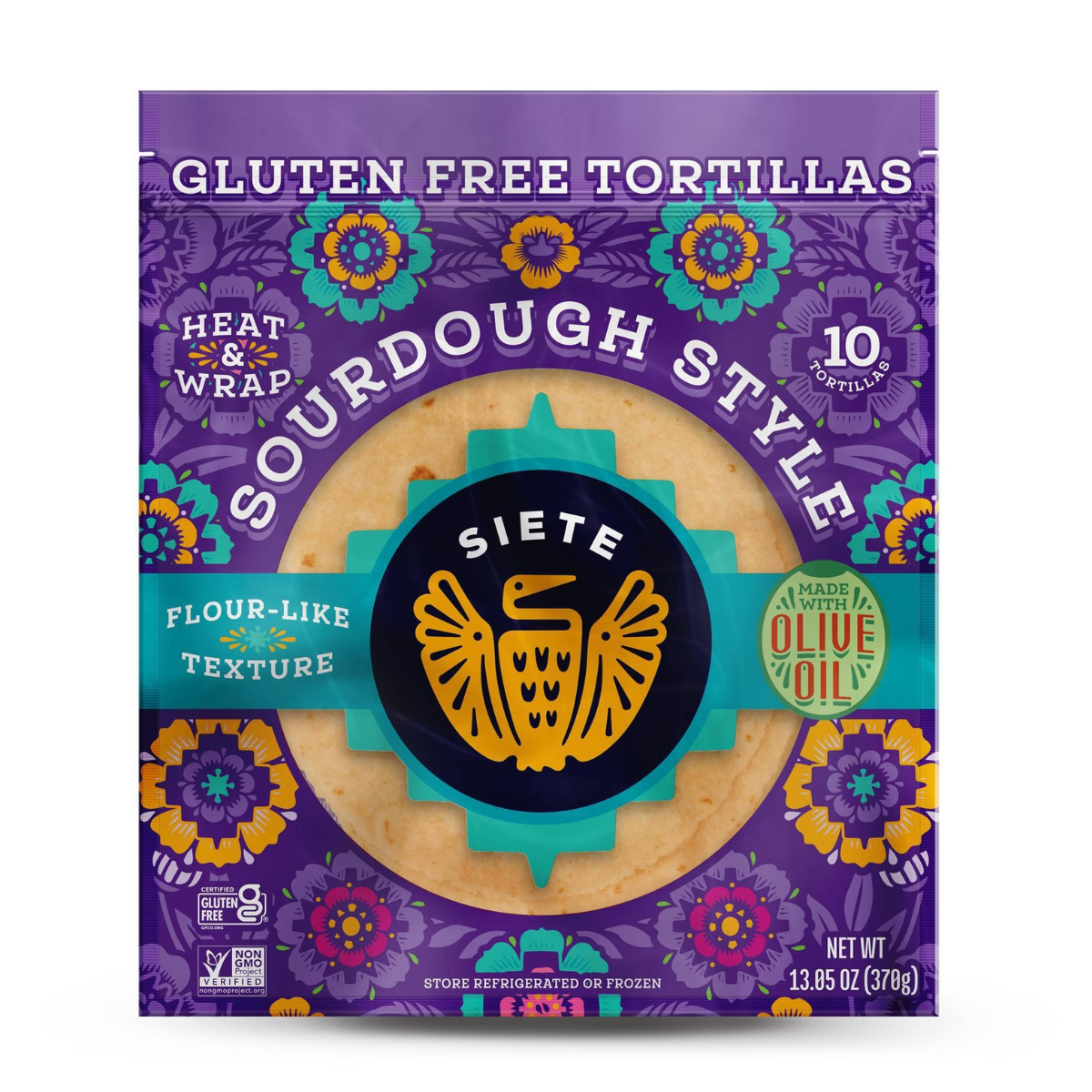 Siete Sourdough Style Tortillas GF 13.05oz