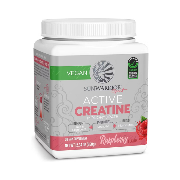 Sunwarrior Active Creatine Powder Raspberry Flavor V 12.34oz – Orgánica ...