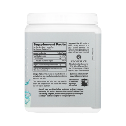 Sunwarrior Sport Active Creatine Monohydrate Unflavored V 1.32lb