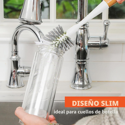 Full Circle Home Clean Reach Bottle Brush 1c