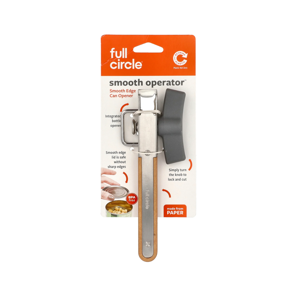 Full Circle Home Smooth Operator Smooth Edge Can Opener 1c