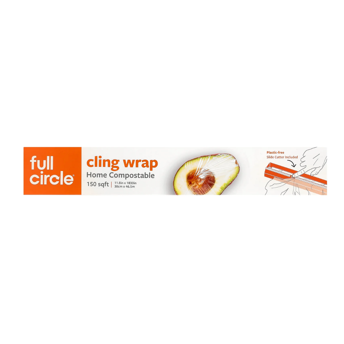 Full Circle Home Cling Wrap Home Compostable 150sq ft