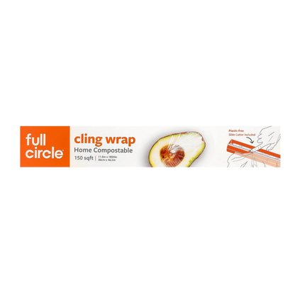 Full Circle Home Cling Wrap Home Compostable 150sq ft