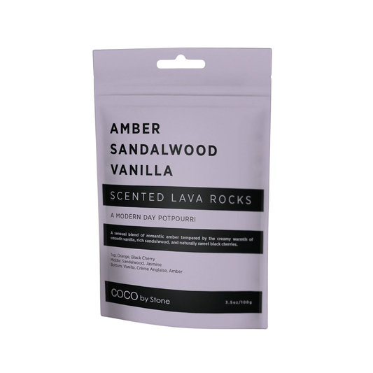 Coco by Stone Scented Lava Rocks Sandalwood