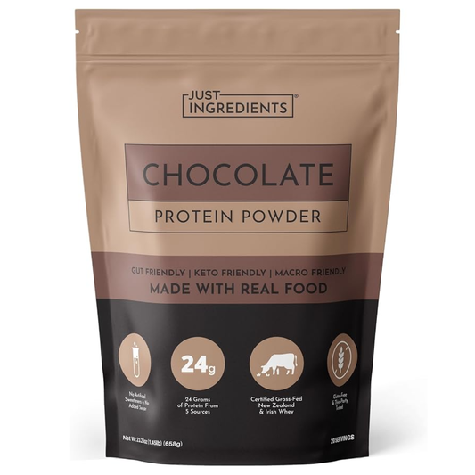 Just Ingredients Chocolate Protein Whey Powder 1.45lb