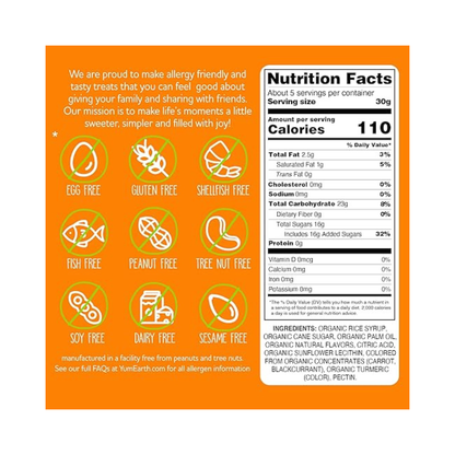 YumEarth Organic Fruit Chews 5oz