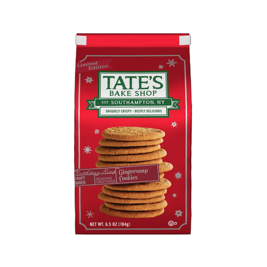 Tate's Gingersnap Cookies 6.5oz