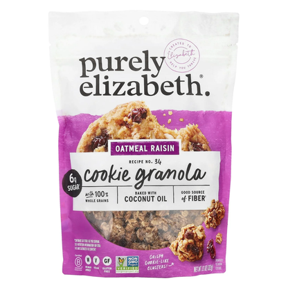 Purely Elizabeth Cookie Granola Oatmeal Raisin 11oz